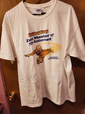 Matthew Furey Zen Master of the Internet T-Shirt XL Knockout Marketing