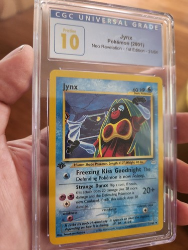Jynx 英語版 1st edition shadow less 1999 Pokemon Jynx - 1st Edition Shadowless | Kaiya's