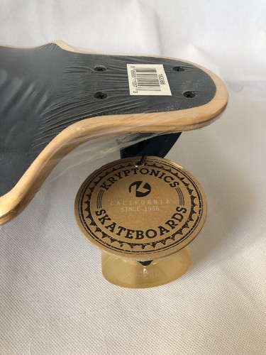 Kryptonics Drop-down Longboard 32-inches x 8-inches Complete Skateboard Blue