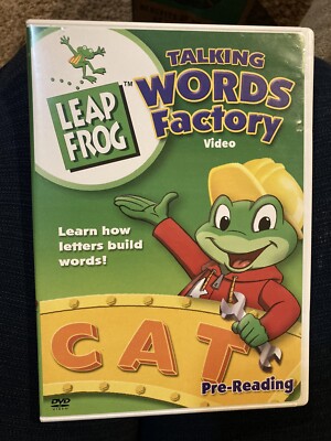 LeapFrog - Talking Words Factory (DVD, 2003, Canadian)