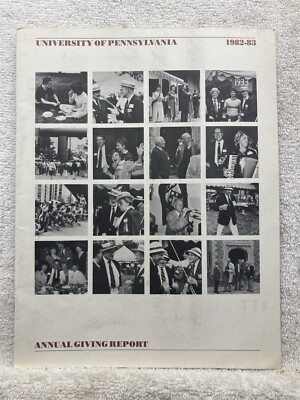 1982 1983 University of Pennsylvania Annual Giving Report Class of 1969 Vtg