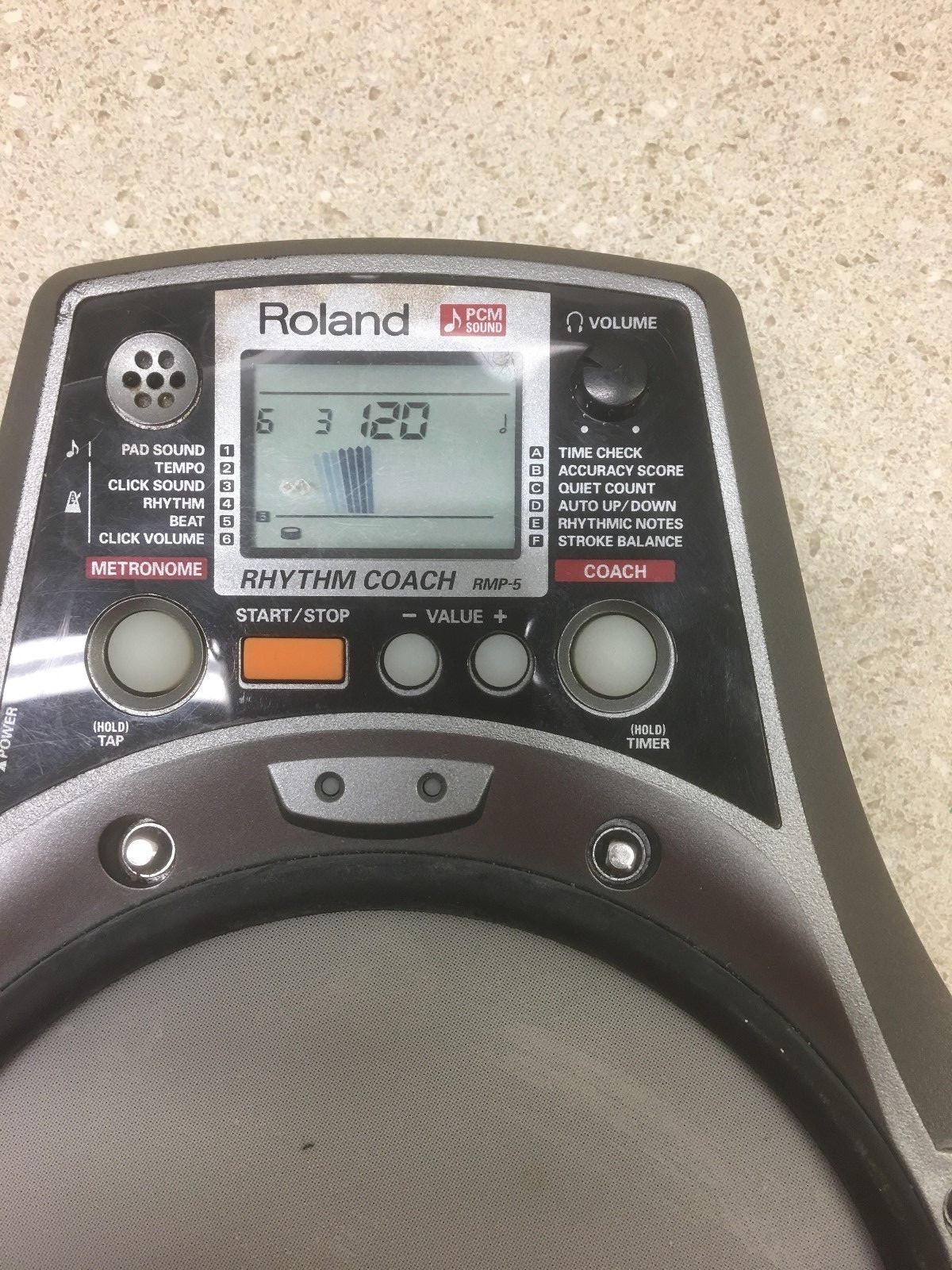 Roland Rhythm Coach RMP-5 no power cord