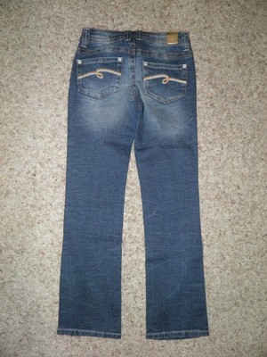 JUSTICE Fade Boot Cut Blue Jeans Size 10R