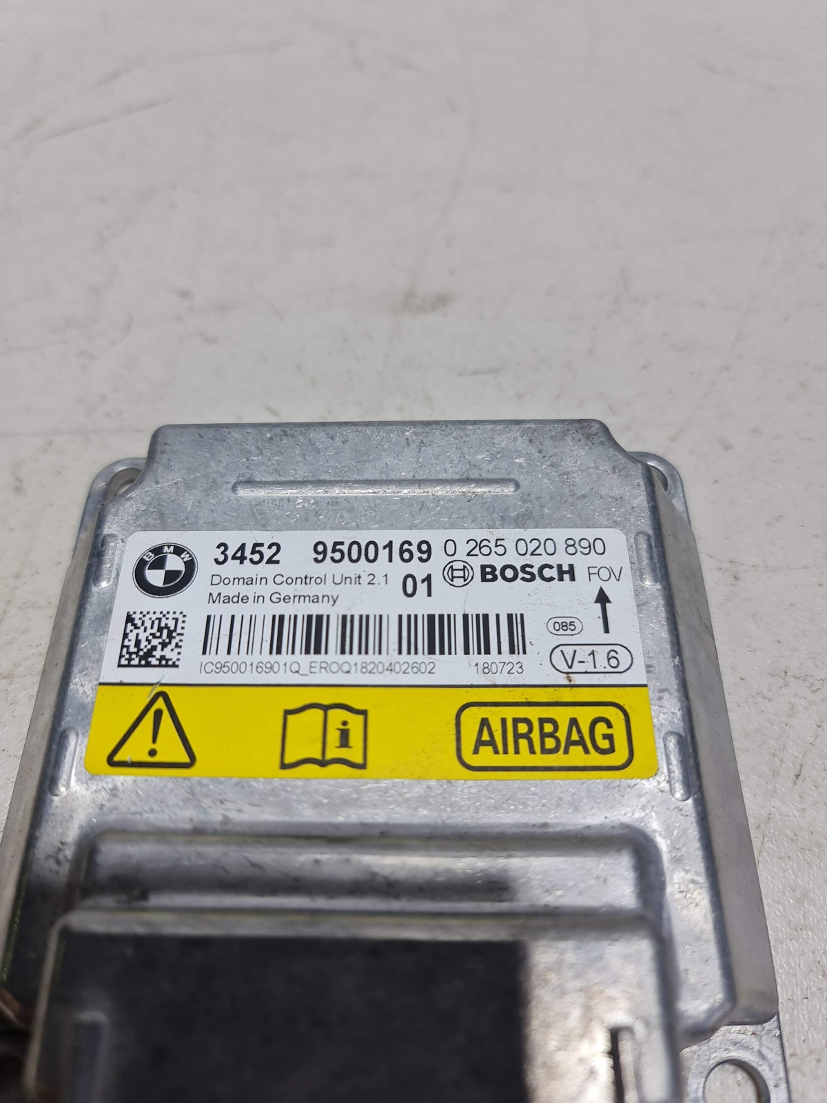 0 Bmw F87 Air Module Control Unit ECU Bosch 9500169 34529500169 image 4