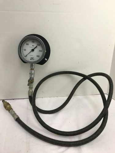 New Phosphor Bronze Weksler 300 PSI Gauge Hydraulic Hose Valve Brass Fittings