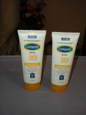 2-Cetaphil Sun SPF 30+ 89ml, Sunscreens sesitive skin lot of 2 12/23