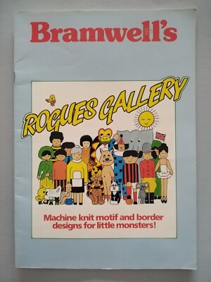 ROGUES GALLERY Machine Knit Motif & Border Designs for Little Monsters, Bramwell