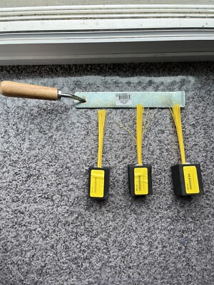 Set of 3 Base Anchor Plugs Baseball Softball And 1 Dig Out Tool Big League