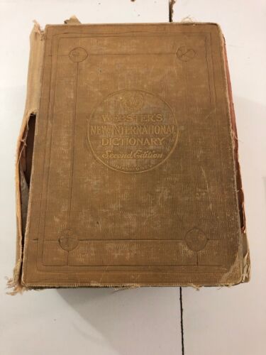 Webster's New International Dictionary Unabridged : 2nd Edition (1960, Hardcover | eBay Webster's New International Dictionary Unabridged : 2nd Edition (1960, Hardcover | eBay