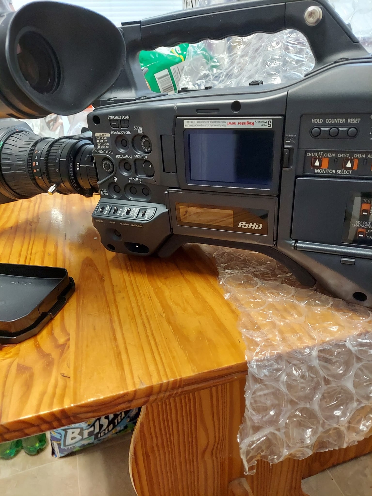 Le manuel d'utilisation Panasonic AG-HPG20 Accessoires video