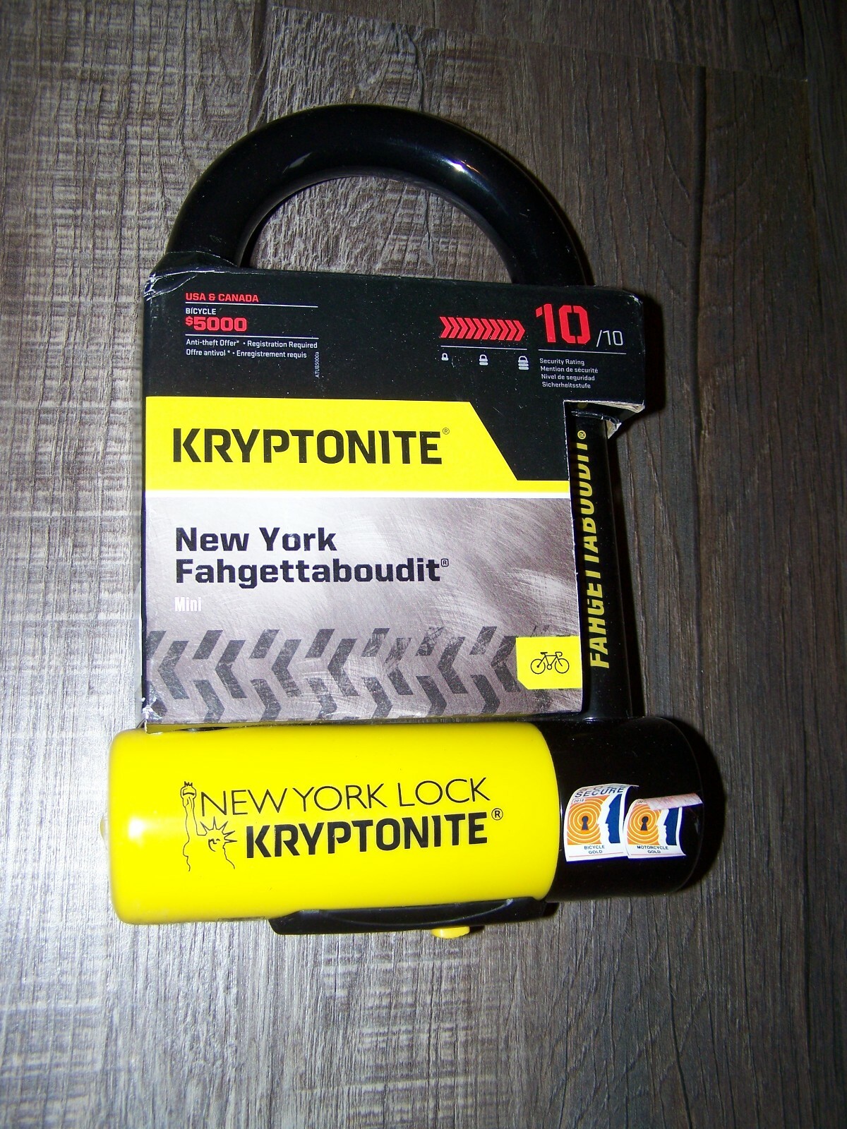 kryptonite bike lock registration