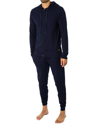 

Мужской комплект с капюшоном на молнии Lyle - Scott Earl, синий, LS-LSET-977-3322-9557