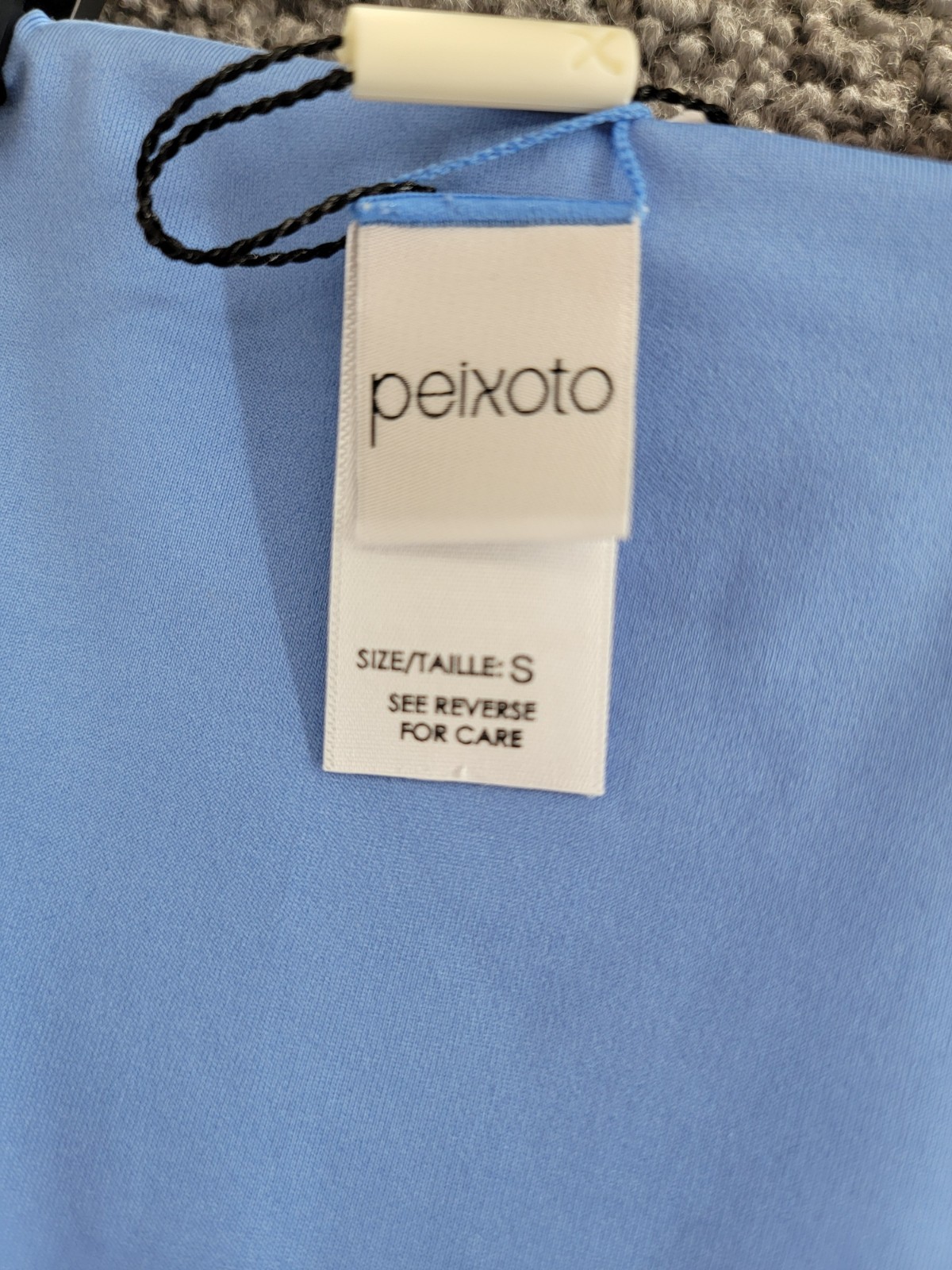 Peixoto Juliet Bikini Bottom Women's S Lazuli Blue Solid Side Tie Closures - Picture 14 of 24