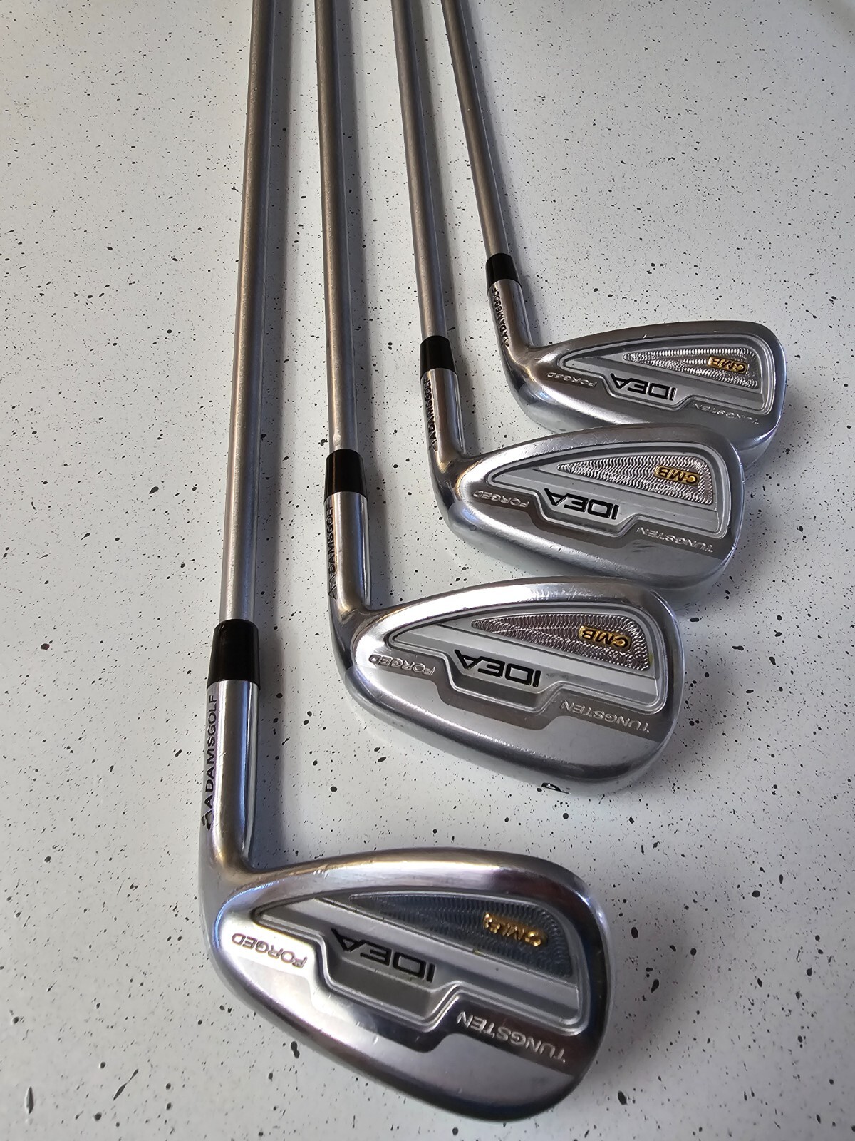 アダムスIDEA Tungsten forged 5-P ツアーAD65S What is a fair price for this set of Adams Idea Pro Forged Irons 5