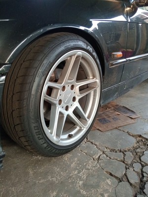 AC SCHNITZER SILVER WHEEL CENTER CAP ROUND 75MM FOR TYPE II