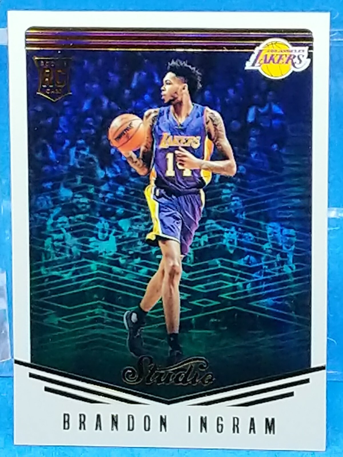 2016-17 Brandon Ingram Rookie Panini Studio #76 Pelicans