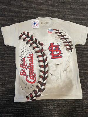 NEW St. Louis Cardinals T-Shirt Mens Medium T-Shirt Short Sleeve Liquid Blue