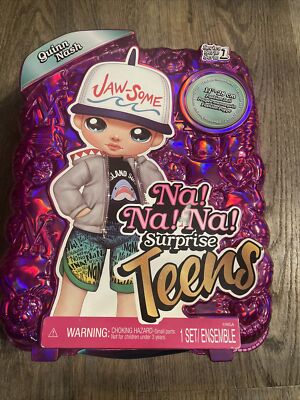 Na Na Na Surprise Jaw-Some Teens Fashion Doll Set Quinn Nash 11'' Doll Series 1