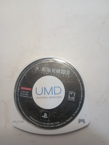 Solid Portable Ops Playstation Portable Psp