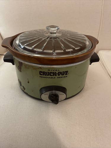 Slow Cooker 4 Qt Model 3154 Removable Stoneware Insert
