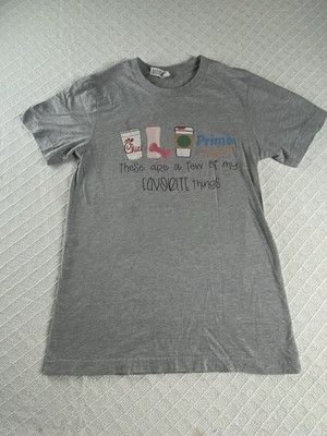 Bella Canvas  Gray T-Shirt These Are A Few Of My Favorite Things my - Unique