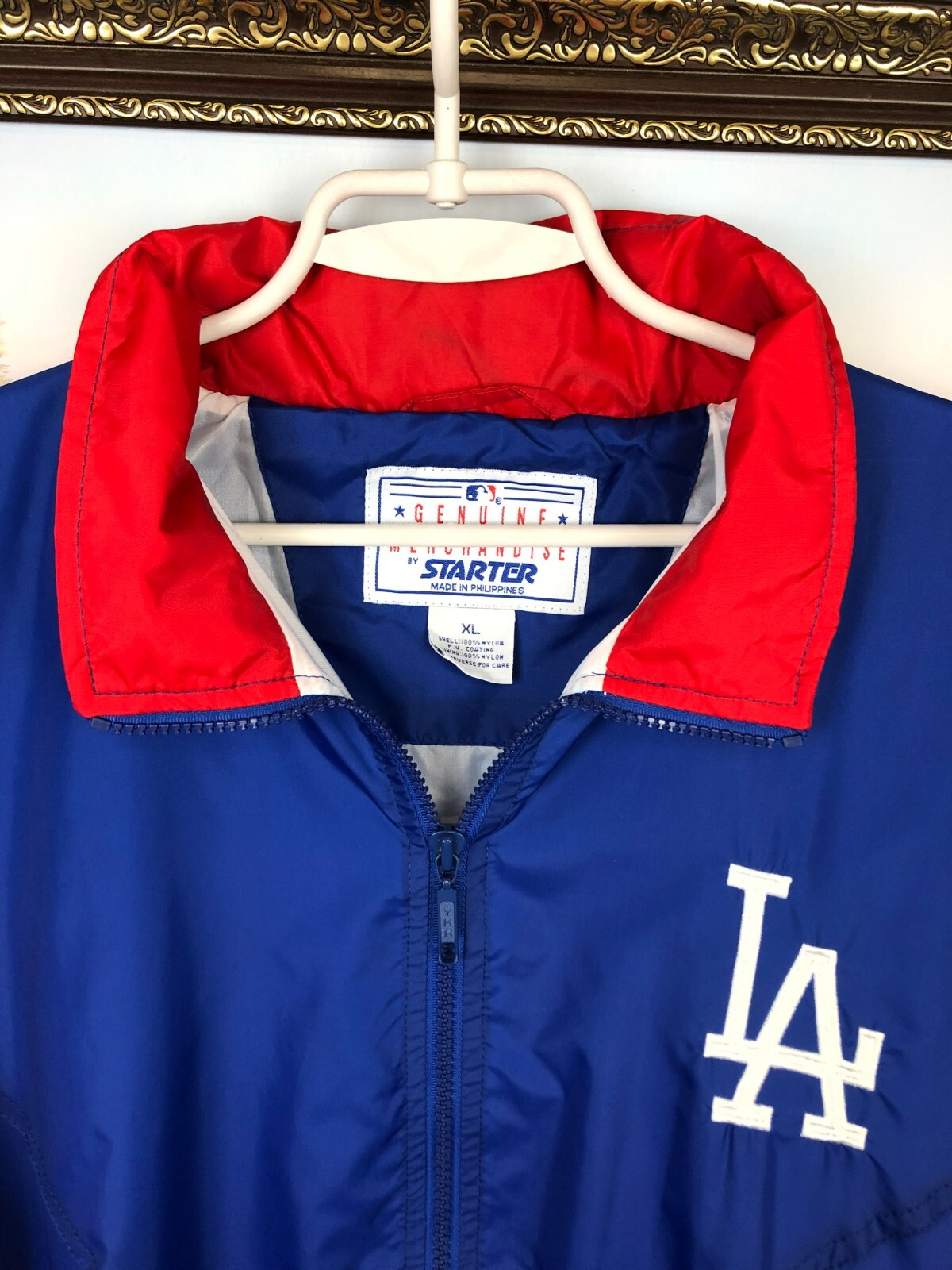 Vintage 90's Starter Los Angeles LA Dodgers Jacket Baseball MLB