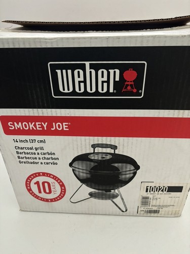 WEBER Smokey Joe Portable BBQ Grill 14&rdquo; Black - 10020