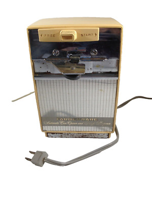 Vintage Farberware Electric Can Opener Knife Sharpener Model 244