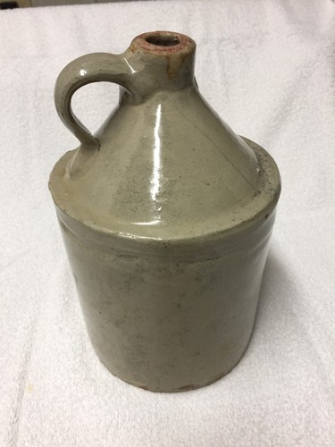 Vintage Stone Crock Jug 9