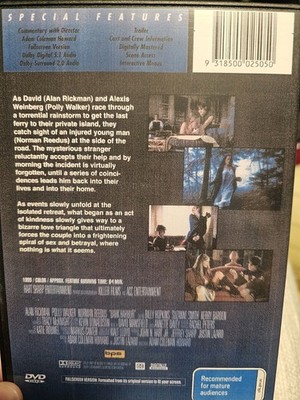 DVD Dark Harbor (1998) Alan Rickman, Polly Walker, Norman