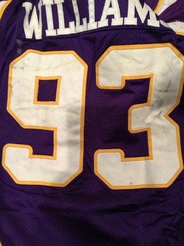Minnesota Vikings Kevin Williams Game Worn Jersey