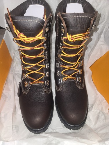 Pre-owned Timberland Mens  Super Boot '40 Below' Tb0a173h Size 9 In Brown