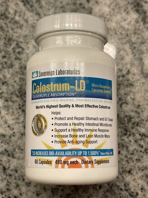Colostrum-LD 480 mg Capsules with Proprietary Liposomal Delivery (LD)