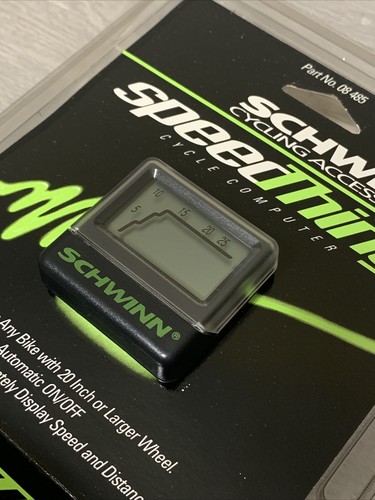 New VTG 1991 Schwinn Speed Thing Bicycle Cycle Computer Speedometer / Odometer
