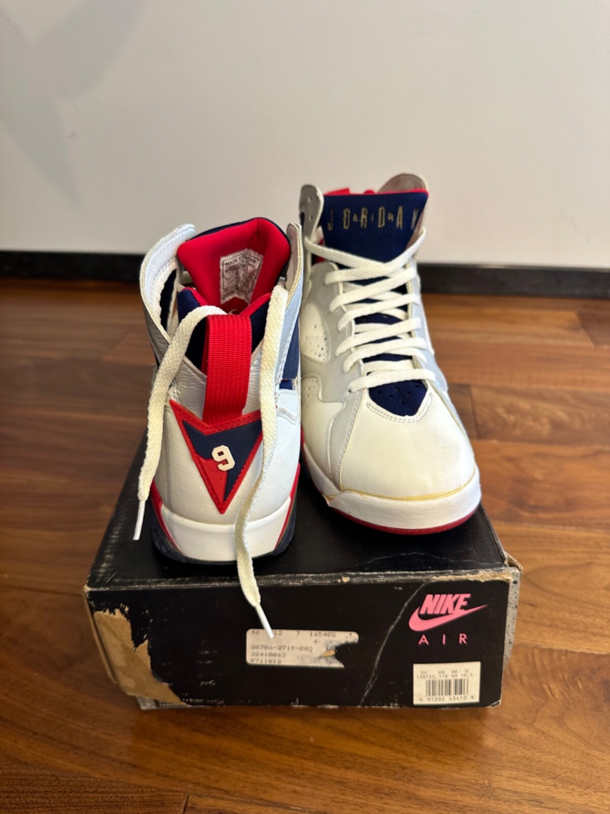 Size 10.5 - Nike 1992 Air Jordan VII Olympic | eBay Size 10.5 - Nike 1992 Air Jordan VII Olympic | eBay