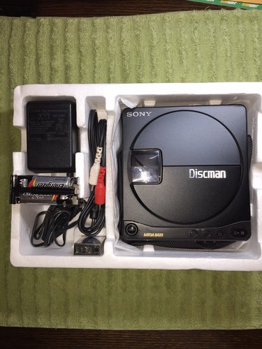 Sony D-9 Portable Discman Vintage Audiophile CD Player Digital Audio Mint In Box