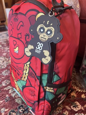 Sprayground Diablo Bear Backpack (NBA-YOUNGBOY NeverBrokeAgain) Limited Edition