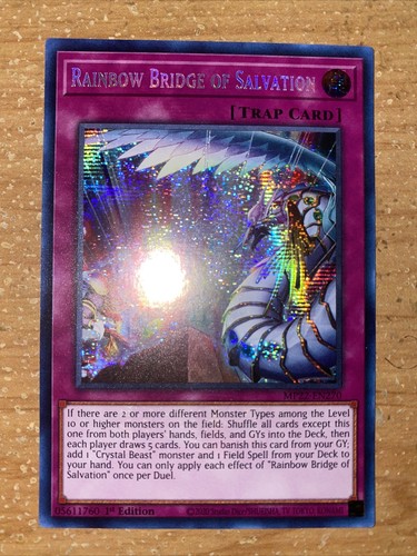 🔥Yugioh MP22-EN270 Rainbow Bridge of Salvation PRISMATIC