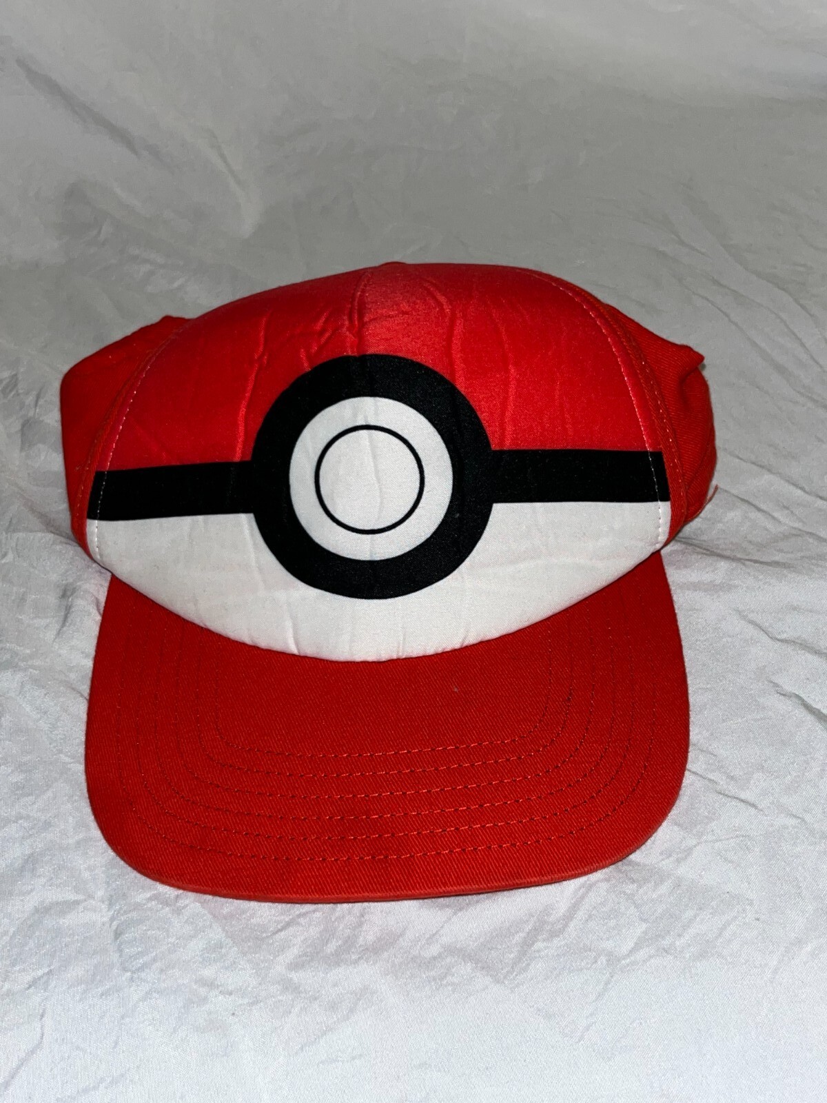 Pokemon Poke Ball Baseball Snapback Hat - Red, Youth Boys