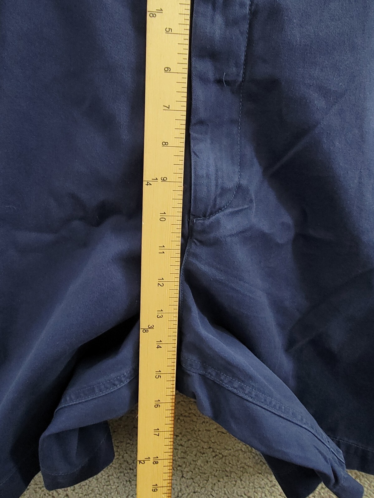 Polo Ralph Lauren Big & Tall Classic-Fit Chino Shorts Men's 48B Newport Navy - Picture 8 of 18