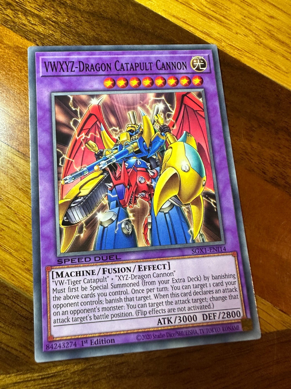 VWXYZ-Dragon Catapult Cannon SGX1-EN114 1st Edition Common
