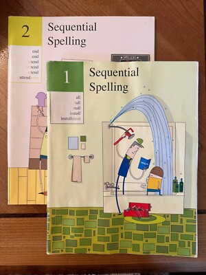 AVKO Sequential Spelling Book 1 and Book 2 