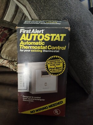 First Alert AUTOSTAT Automatic Thermostat Control for your existing thermostat