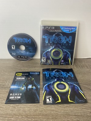 Tron Evolution (Sony PlayStation 3 2010) Disney PS3 w/Manual CIB Complete Tested