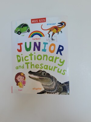 NEW Miles Kelly English Kids Junior Dictionary and Thesaurus Book