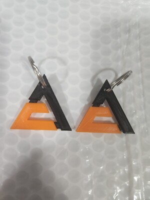 ALLIS CHALMERS  AC LOGO KEY CHAINS CUSTOM 3D Printed 