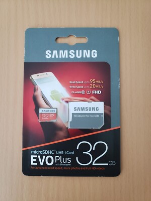 Samsung EVO Plus MicroSD 32 GB