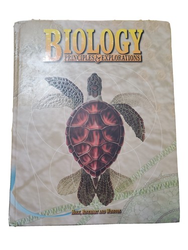Biology Textbook, Principles and Exploration by Steve Johnson (1996, Hardcover)