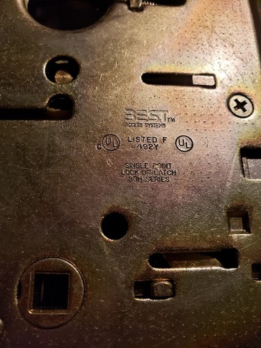 Best Mortise Latch Lock Anti-Ligature 30H Series Door Handle RH A4L-AML2