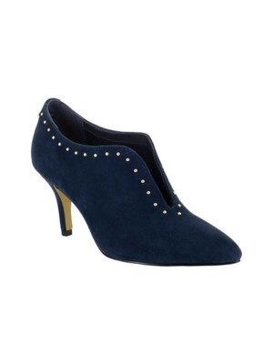 

Женские кожаные слипоны BELLA VITA с v-образным вырезом Dara Toe Stiletto 8,5 м, Navy, DARA